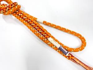 未使用品　正絹　手組帯締め